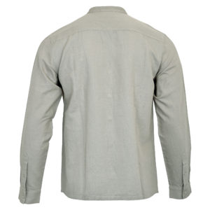 Madero Linen Long Sleeve Grey Back