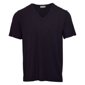 Mito Tee Black Front View