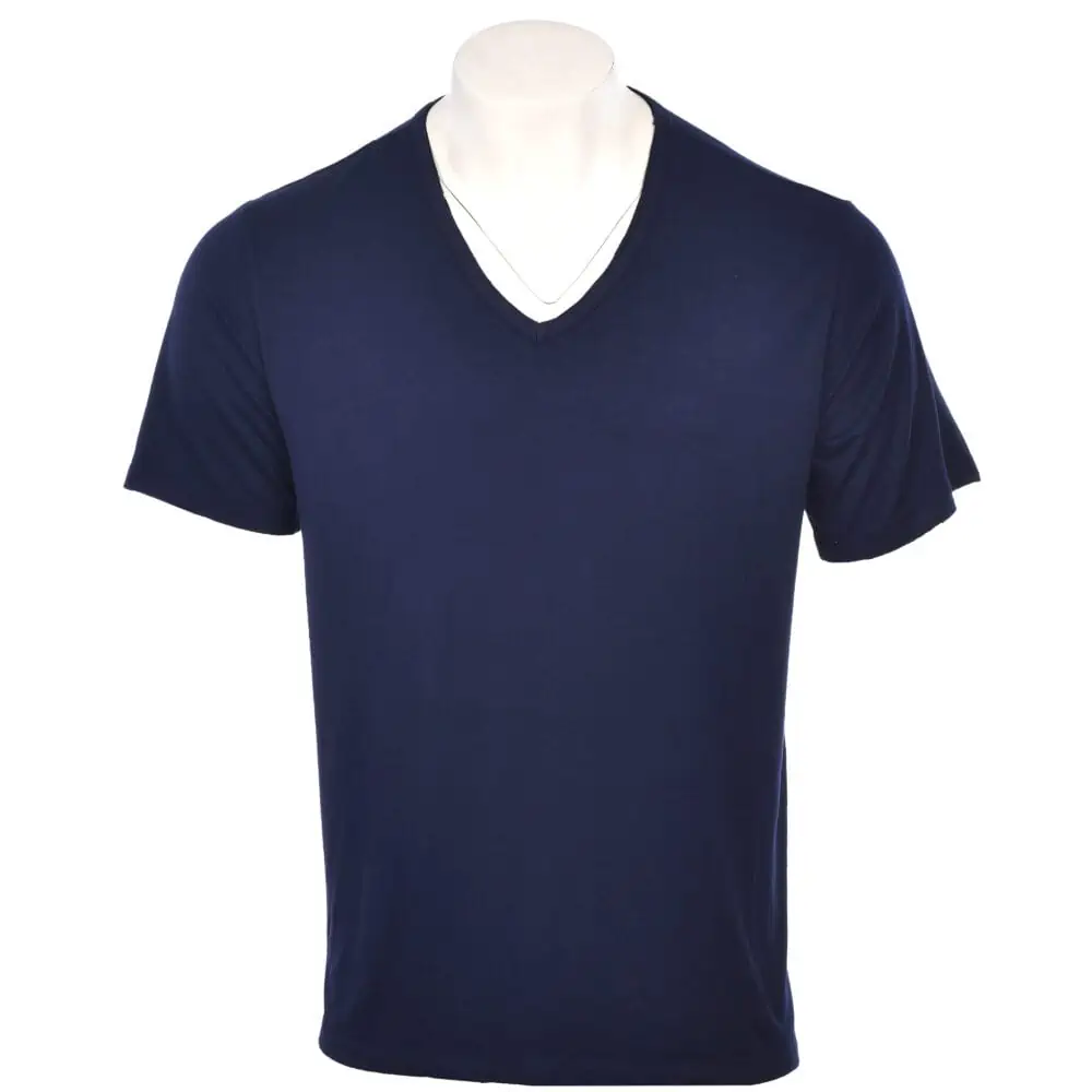 Mito Tee Navy Blue Front View